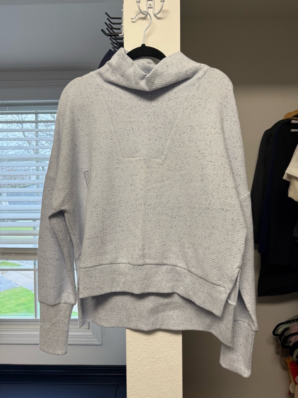 NWT CALIA by Carrie Underwood Light Blue Pullover Sweatshirt